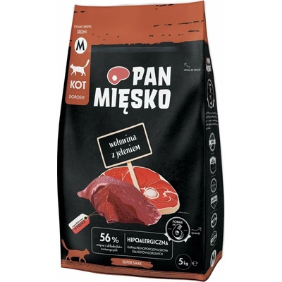 Pan Mięsko | Mr. Meat | hovězí s jelenem | 5 kg