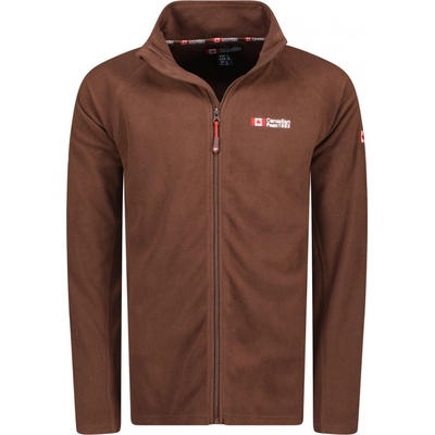CANADIAN Peak mikina TUGEAK MEN tenká Fleece hnědá
