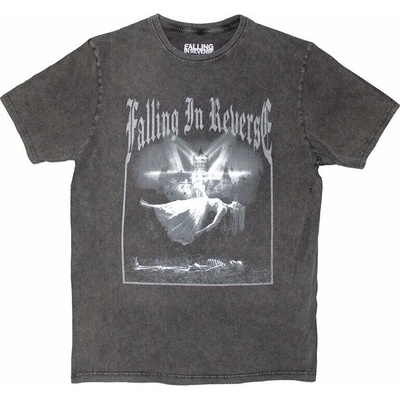Falling in Reverse tričko Floating Stone Wash Charcoal Grey