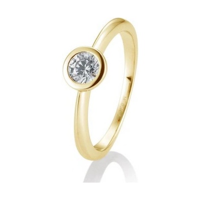 Sofia Diam prsten ze žlutého zlata s diamantem BE41 85132 6 Y