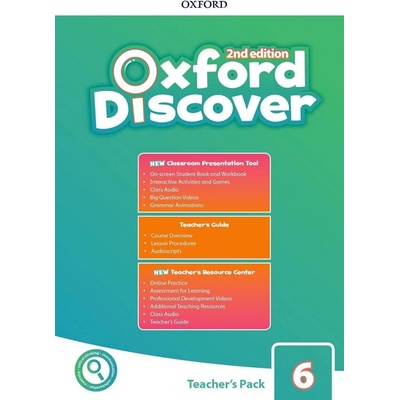 Oxford Discover 6 Teacher´s Pack with Classroom Presentation Tool 2nd - Ben Wetz