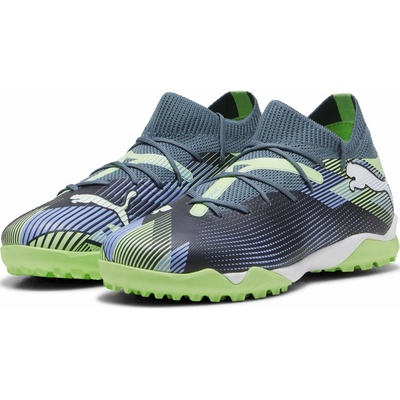 Puma FUTURE 7 Match TT šedá/světle zelená/modrá