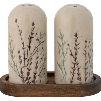 Bloomingville Солница и пиперница Bea с поставка 3 части (82058377)