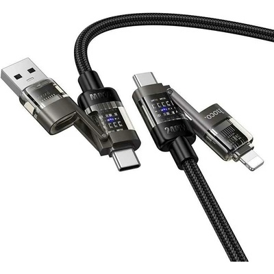 Hoco U151 4v1 USB-C - USB-C USB-A Apple Lightning 240W 1,2m