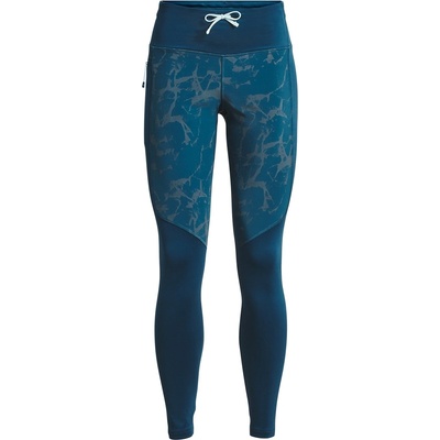 Under Armour Дамски клин Under Armour Out Run the Cold Womens Running Tight - Petrol Blue