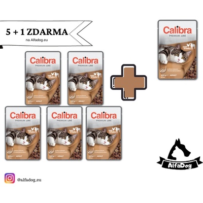Calibra Premium Adult Jahňa & hydina 100 g