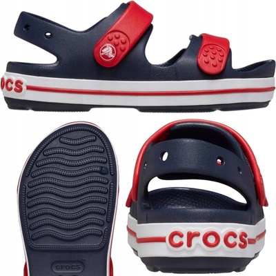 Crocs Crocband Cruiser Sandal K modrá/červená