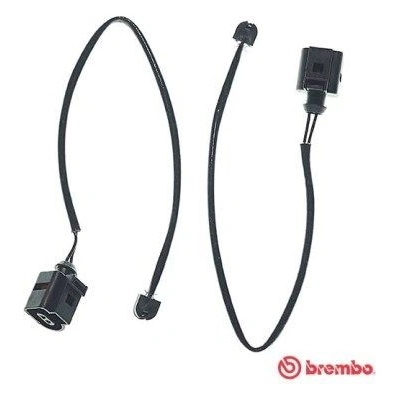 Výstražný kontakt, opotrebenie brzdového obloženia BREMBO PRIME LINE A 00 453