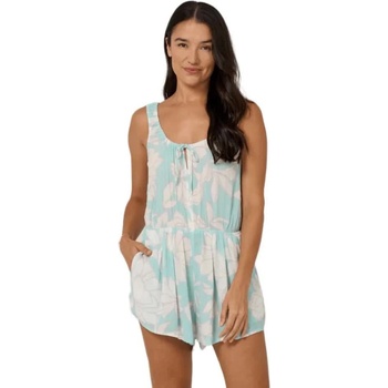 SALTY CREW Rose parade sleeveless romper - Blue (Aquamarine)