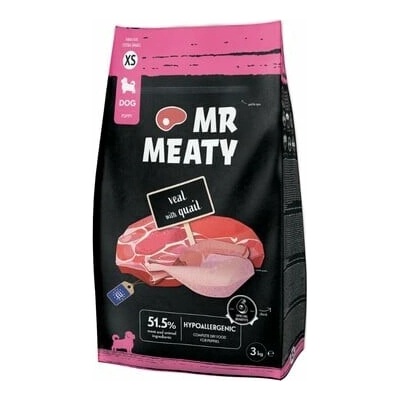 MR MEATY Puppies Veal with Quail XS 3 kg