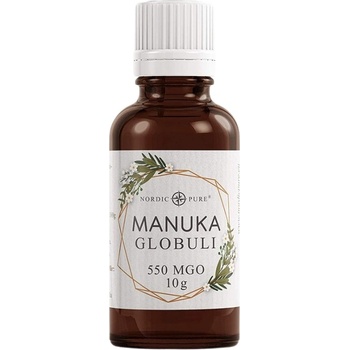 Nordic Pure Manuka Honey Globuli 550 MGO [10 грама]