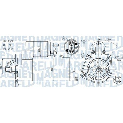 Startér MAGNETI MARELLI 063721271010