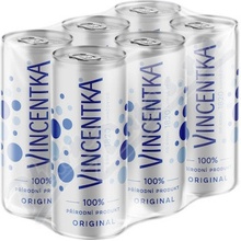 Vincentka přírodní plech multipack 6 x 250 ml