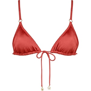 Watercult Дамско бикини горнище Watercult Women's Crafted Essentials Bikini Top No. 7231 Bikini top - Crimson Dusk - размер 42 (EU) (150-6672-0114)