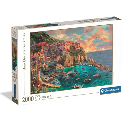 Clementoni Maľovaná Manarola 2000 dielov