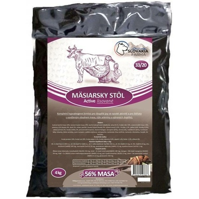 Slovakia Farma Mäsiarsky stôl 33/20 lisované hypoalergenní 4 kg