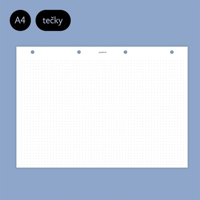 Planoo Trhací blok A4 tečky 37-2971 – Zboží Dáma