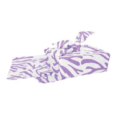Tierra Verde Baliaca látka z biobavlny Furoshiki – Fialová 100 x 100cm