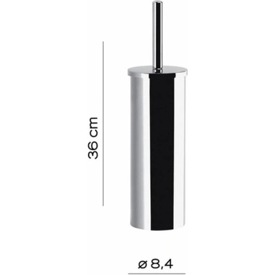 Gedy Toaletní kartáč MAINE 7833 13 barva chrom