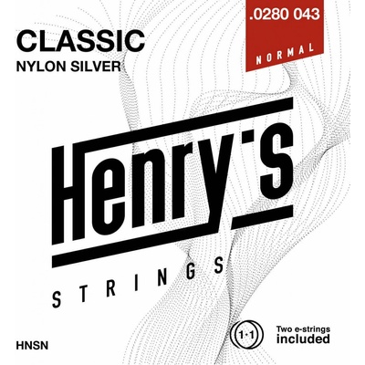 Henry's Strings HNSN Classic Nylon Silver - 0280“ - 043“ – Zboží Dáma