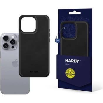 3mk Protection 3mk Hardy Apple Silky Leather MagCase за Apple iPhone 16 Pro Max - черен (5903108586498)