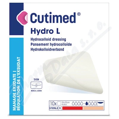 Cutimed Hydro L hydrokoloidní krytí 10 x 10 cm 10 ks