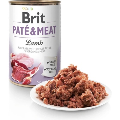 Brit Paté & Meat Dog Lamb 800 g – Zbozi.Blesk.cz