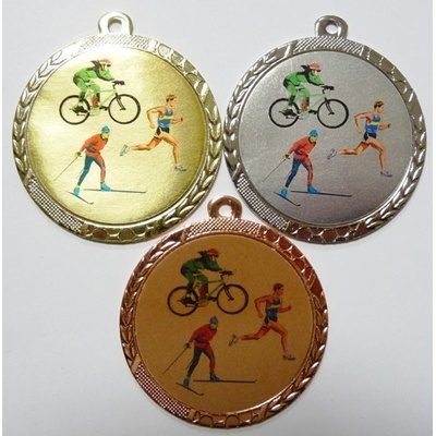 Zimní triatlon medaile D113-L53