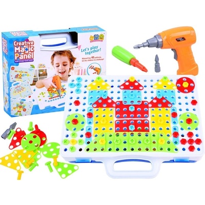 Mamido Magic kreativní panel s vrtačkou J-ZA2951