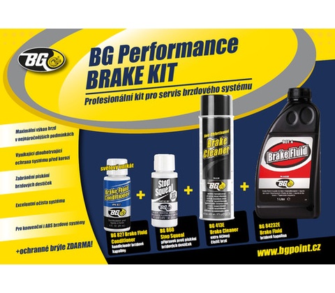 BG 890 PERFORMANCE BRAKE KIT