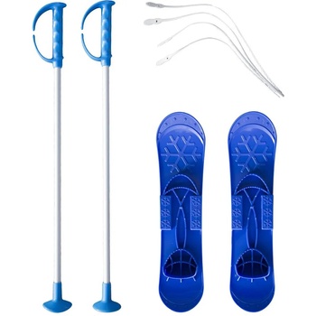 Image 1 of MASTER Детски ски + щеки MASTER Big Foot 42 см, син