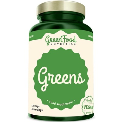 GreenFood Nutrition Greens 120 kapslí