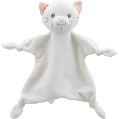 The Puppet Company Бебешка кърпа за гушкане Коте (wb005502)