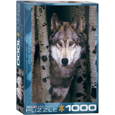 EUROGRAPHICS - Puzzle Grey Wolf - 1 000 piese