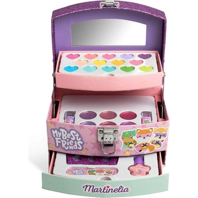 Aquarius Cosmetic Комплект куфарче с гримове, Martinelia, Моят най-добър приятел (MA12041)