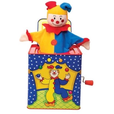 Bigjigs Toys - Музикална кутия за игра - Шутът Джак (SYJJB)