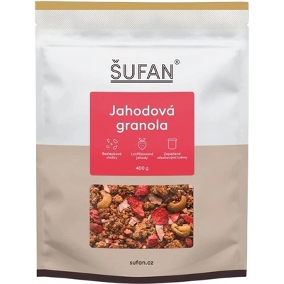 Šufan Granola jahodová 400 g