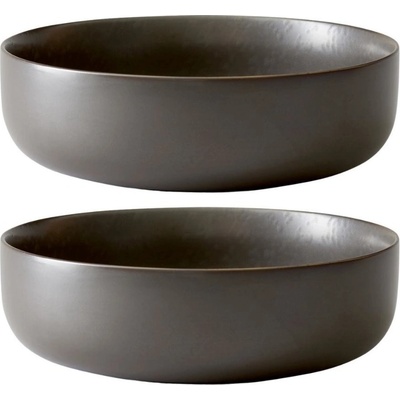 Audo NEW NORM hnědošedá miska 25 cm 2 ks