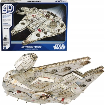 4D BUILD 3D Puzzle Star Wars: Milenium Falcon 223 ks