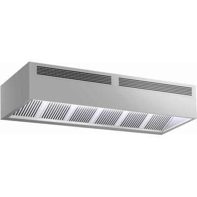 G.Gastro Indukční digestoř hranatá - 3000 mm s LED osvětlením - D11885768