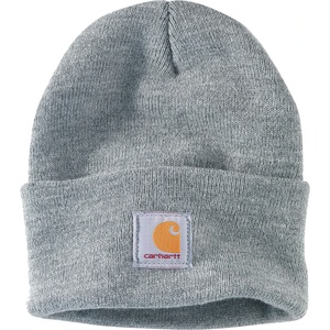 Carhartt Зимна шапка (beanie) Carhartt Watch Hat Beanie - Heather Grey - размер One Size (204-7042-0811)