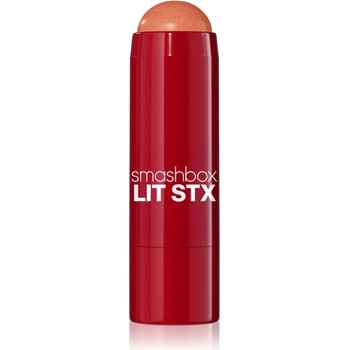 Smashbox LIT STX Blushlighter озаряващ руж в стик цвят Brnz. GIF 5 гр