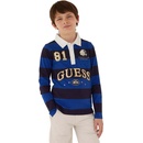 Guess Heavy Jersey Ls L4RP01 KC334 tmavomodrá