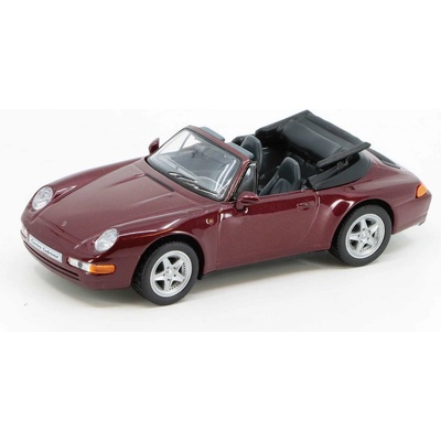 DeAgostini Porsche Carrera Cabriolet 1995 časopis s modelem 1:43