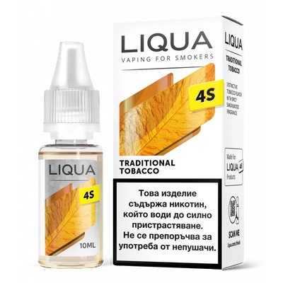 Traditional Tobacco 18мг - Liqua 4S никотинови соли
