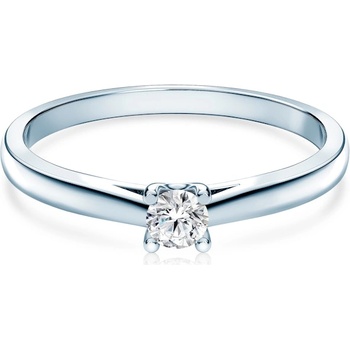 SAVICKI Годежен пръстен savicki: бяло злато, диамант