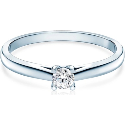 SAVICKI Годежен пръстен savicki: бяло злато, диамант