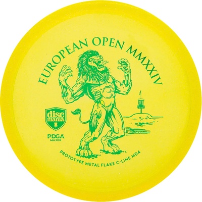 Prototype MD4 - Metal Flake C-Line (Discmania) Žlutá