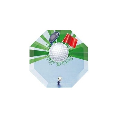 Poháry Bauer Skleněná trofej s potiskem CRP0002M31 Golf