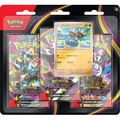 Pokémon TCG Pitch Black 3 Blister Booster